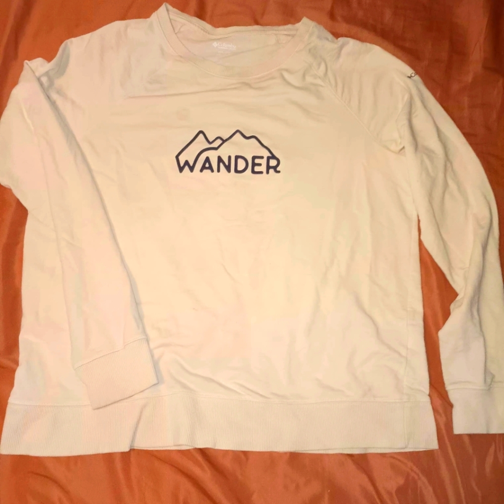 Women's Columbia "Wander" Crewneck Pullover Size XXL